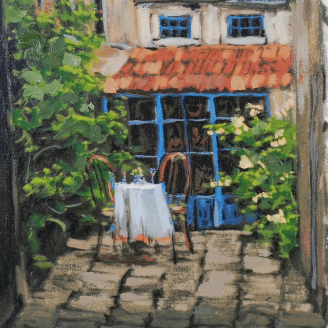 2000 Viktor Shvaiko "The Mask" Limited Edition Ap 82/100 Serigraph Print Surrounded by a Luxurious Gilded and Matted Frame For Sale - Image 4 of 7