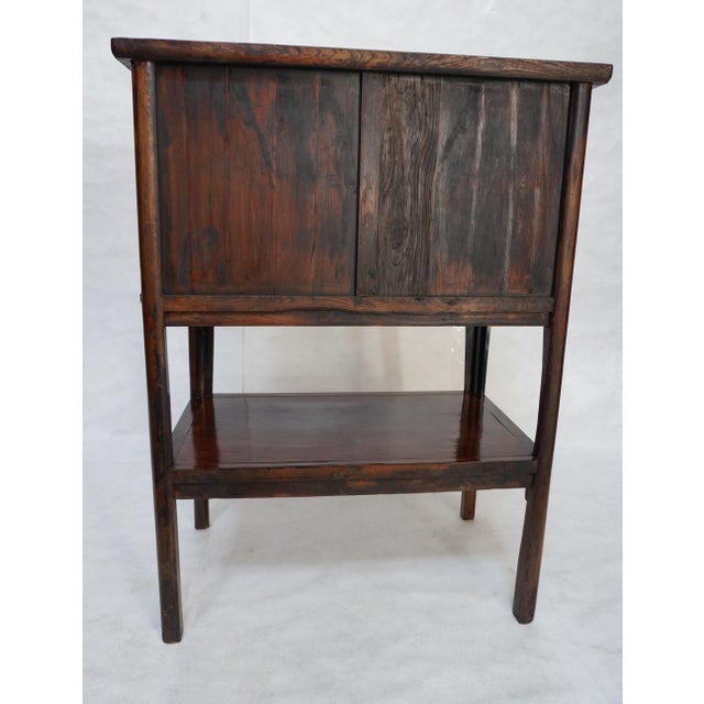 Antique 19th Century Cypress Cabinet For Sale - Image 4 of 13
