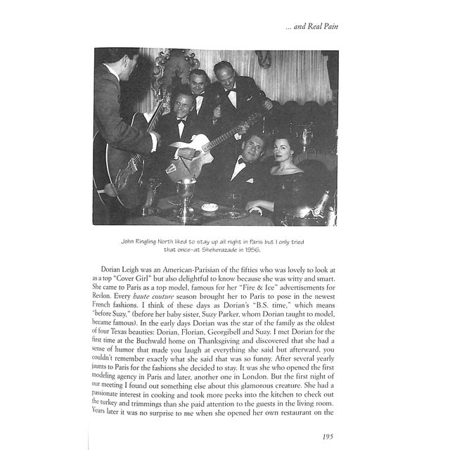 White "Champagne... And Real Pain Celebrities in Paris in the Fifties" 1998 Nolan, Maggi For Sale - Image 8 of 8