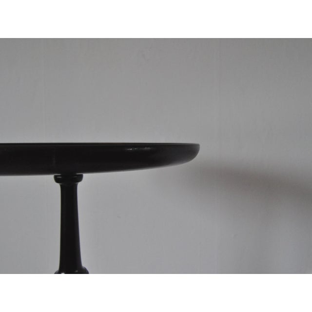 Brown Side Table in Stained Dark Beech by Anton Kildeberg For Sale - Image 8 of 14