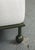 Modern outdoor lounge chair by Soho Home, like new condition. The stainless steel frame is a deep olive green with ball...