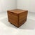 Teak wooden storage box / side table on wheels by Salin Nyborg, Denmark. Solid wood, very nice connections and hinges....