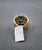 3.50 Ct Gia Certified Natural Zambian Emerald & Diamond Ring Size 6.5 For Sale - Image 9 of 10