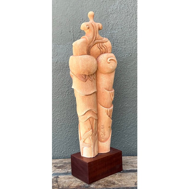 Vintage Ceramic Abstract Figurative Sculpture For Sale - Image 12 of 12