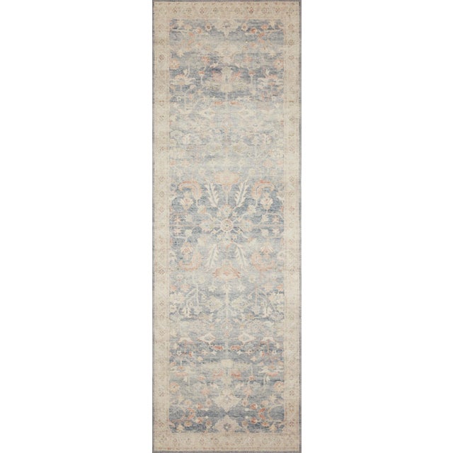Loloi Rugs Hathaway Blue/Multi 2'-6" x 7'-6" Area Rug For Sale In Dallas - Image 6 of 6