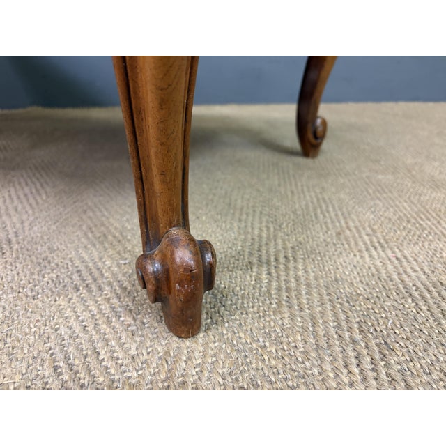 19th Century Large Victorian Rosewood Stool, 1875 For Sale - Image 5 of 15