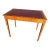 19th Century English Satinwood and Leather Table For Sale