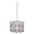 Mid-Century Chandelier in Chrome and Glass from Kamenický Šenov, Czech, 1960s For Sale - Image 11 of 11