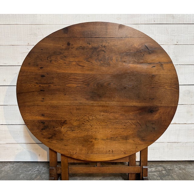 Antique French Wine Tasting Table, 1820 For Sale - Image 6 of 11