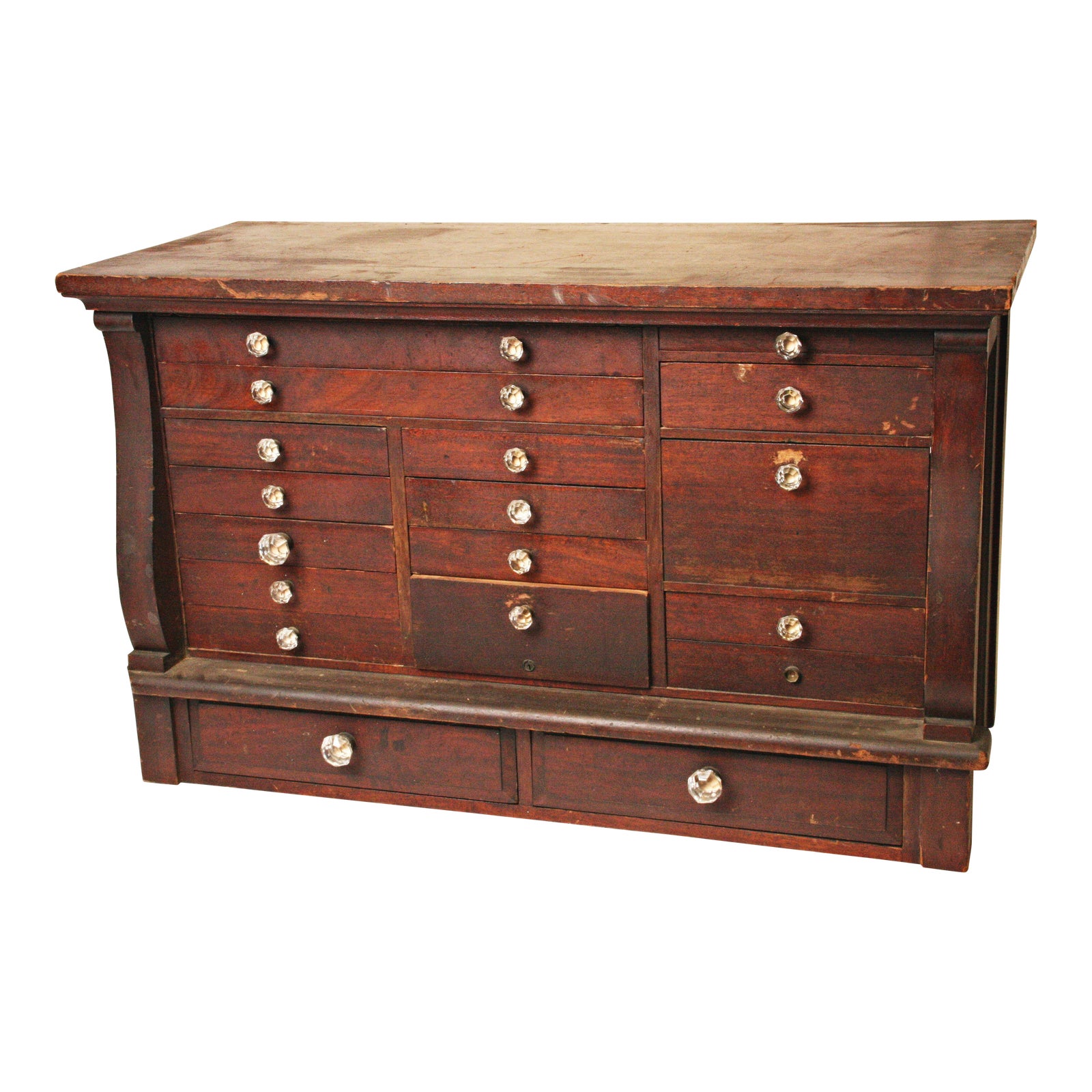 Antique Wood Apothecary Chairish