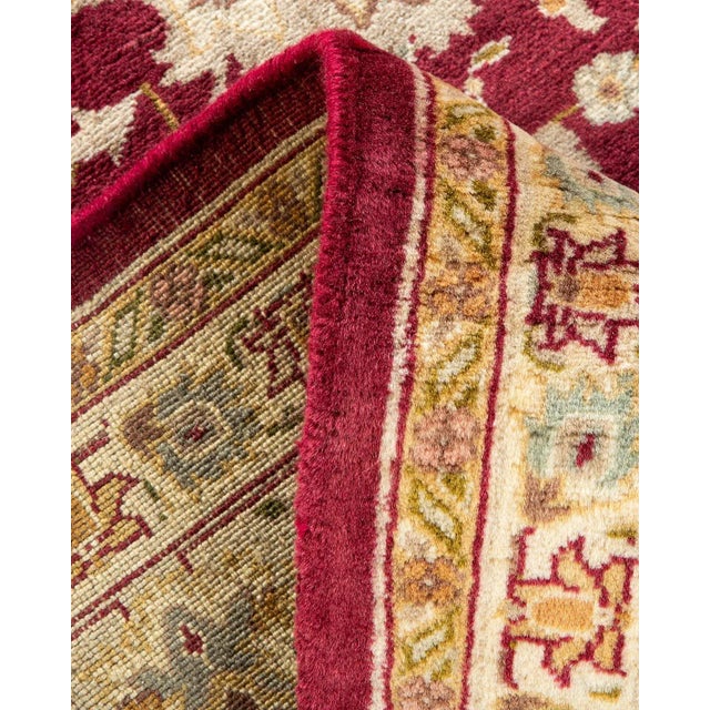 Mogul, One-of-a-Kind Hand-Knotted Area Rug in Purple, 6' 2" x 9' 1" For Sale In New York - Image 6 of 8