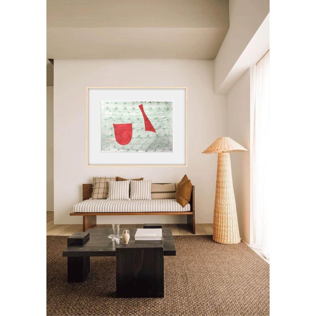 Plastic Alice Maier, Re-Nouveau N°18, 2025, Acrylic on Paper For Sale - Image 7 of 9