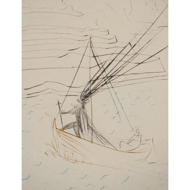Salvador Dali, The Struggle with the Morhoult, Engraving For Sale - Image 6 of 7