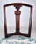 Brunschwig & Fils Mahogany Regency Desk/Side Chair in Brunschwig & Fils Steeplechase Upholstery For Sale - Image 4 of 10