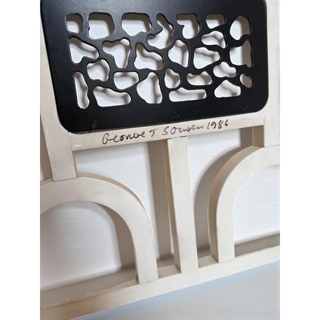 Mirror by George Sowden for Memphis Milano, 1986 For Sale - Image 4 of 12