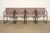 A rare and exceptional set of four model 1407 Modern armchairs, club chairs, or dining captain chairs By Richard Schultz...