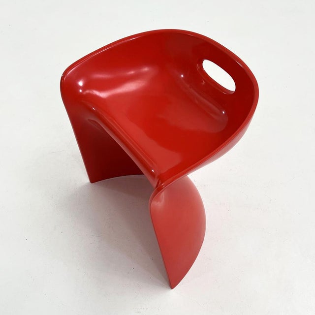 Plastic Coral Stool by Winfried Staeb for Reuters Form and Life Collection, 1960s For Sale - Image 7 of 9