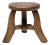 Chinese Petite Burl Top Stool, C. 1850 For Sale