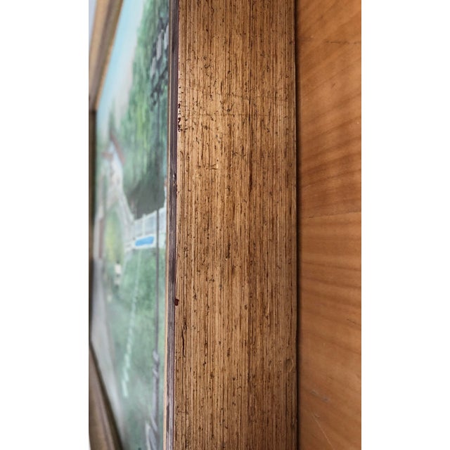 Maurice Chevalley, Villa Rachelle, Oil on Canvas, Framed For Sale - Image 8 of 10