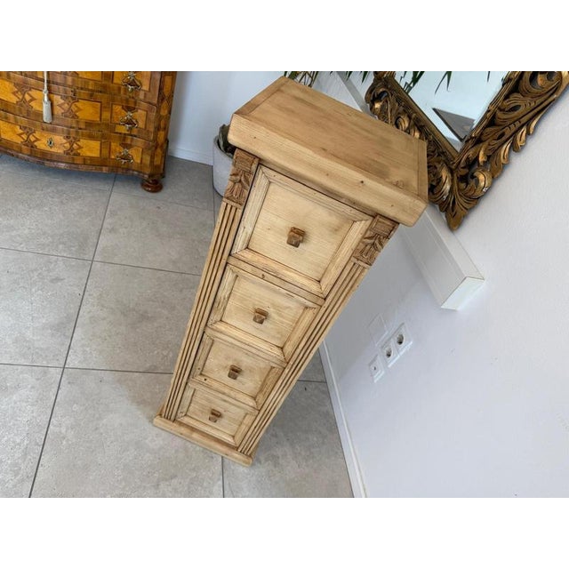 Rustic Chest of Drawers in Spruce Wood For Sale - Image 6 of 10