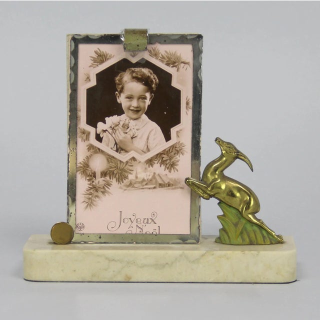 1930s Art Deco Picture Frame For Sale - Image 5 of 5