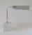 1960s Vintage Mid-Century Koch & Lowy Chrome Table/Desk Lamp on Carrera Marble Square Base For Sale - Image 5 of 12