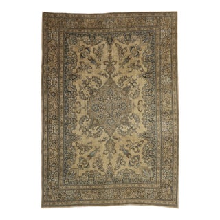 Antique Persian Tabriz Rug - 12'09 x 18'00 For Sale