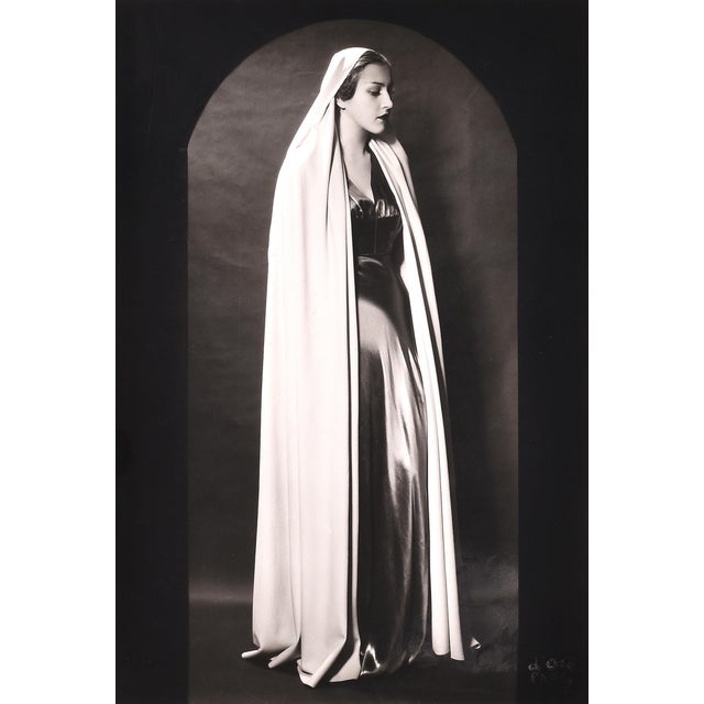 Dora Kallmus, Model 119 Winter Season 1934, Silver Gelatin Print For Sale - Image 6 of 6