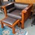 Maria Yee Cambria Armchair + Ottoman For Sale - Image 4 of 11