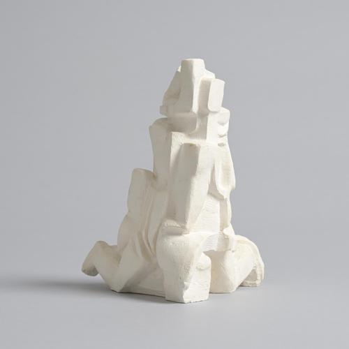 Jan Keustermans, Abstract Sculpture, Plaster For Sale - Image 8 of 18