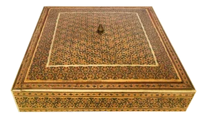 Moorish Micro Sadeli Mosaic Inlaid Jewelry Box