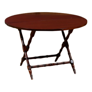 English Mahogany Folding Coaching Table