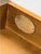 1970s 1970s Baker Furniture Satinwood & Brass Neoclassical End Tables With Glass Tops, Pair For Sale - Image 5 of 12
