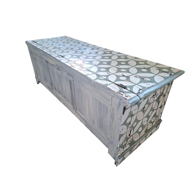 Vintage Andalusian Wooden Chest, 1960 For Sale - Image 4 of 17