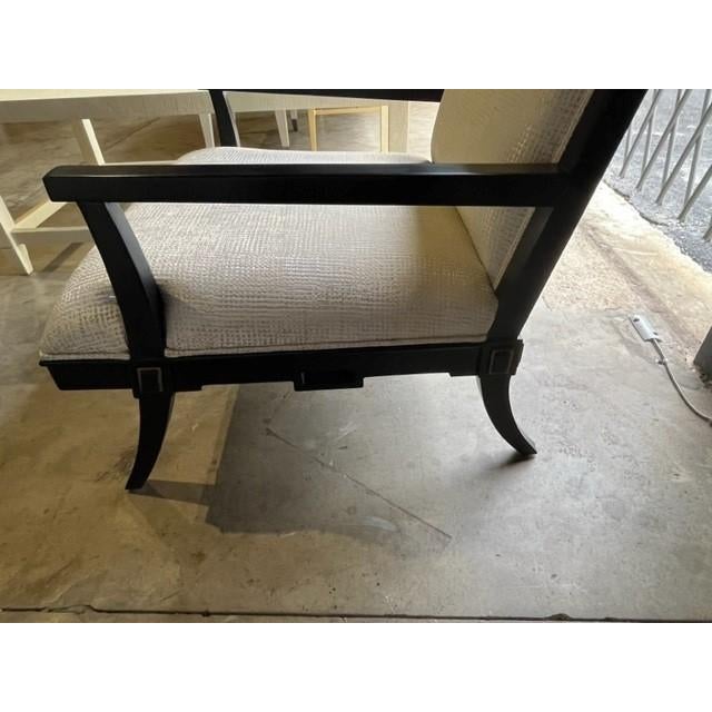 Currey & Company Currey and Company Scarlet Lounge Chair For Sale - Image 4 of 7