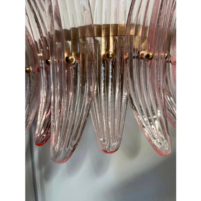 Italian Murano Glass Wall Sconces, 1990s, Set of 2 For Sale - Image 9 of 18