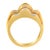Contemporary 14KT Yellow Gold Diamond Multi-Row Band Ring (1 1/4 cttw, H-I Color, SI1-SI2 Clarity) - Size 7 For Sale - Image 3 of 6
