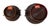 Brown Vintage 2 Shanghai Handicrafts Bamboo Woven Round Storage Baskets W/ Lids 9.5 & 7.5”h For Sale - Image 8 of 10
