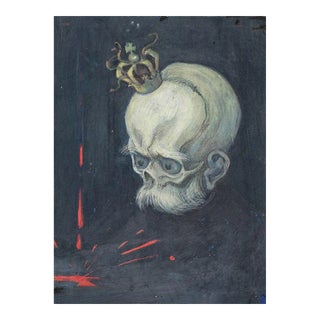 Gabriele Shop Windows, Il Kaiser, Drawing, 1915 For Sale