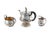 Antique Ornate Silver-Plated Tea Set, 1890s, Set of 3 For Sale - Image 6 of 12