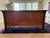 mission style loveseat amish made. from the amish store in deerfield; il. Solid oak with leather seating. Finished on all...