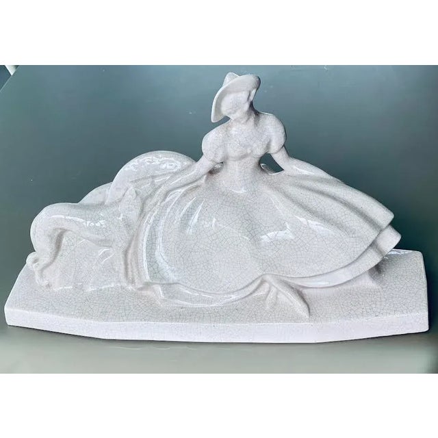 Figurative Sculpture by Lejan, 1920s For Sale - Image 3 of 3