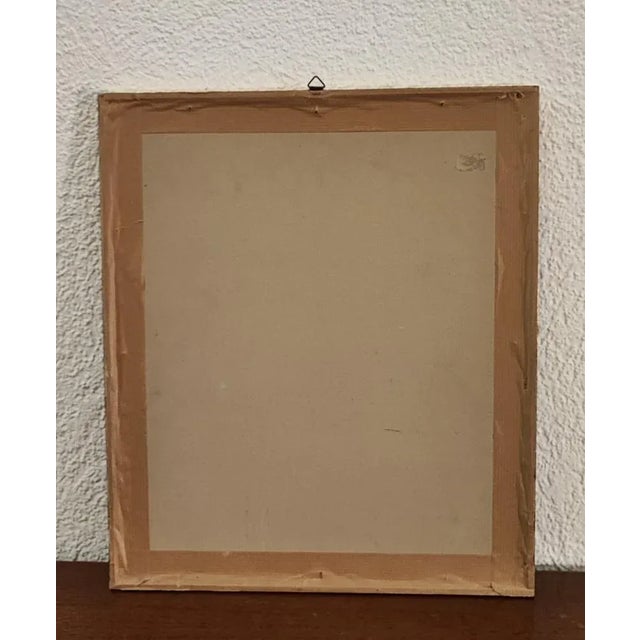 Carl Albert Angst, Mère et enfant, Charcoal and Crayon on Paper, Framed For Sale - Image 9 of 11