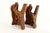 American Rare 19th C Pair of Glazed Redware Rabbit Molds, Pennsylvania For Sale - Image 3 of 18