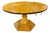 19th C. German Biedermeier Fruitwood Center Table For Sale