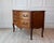 On Hold - Antique Louis XV Style Curved Walnut Commode For Sale - Image 4 of 10