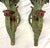 Vintage Italian Venetian Style Painted Tole Wall Sconce Candle Lanterns- A Pair For Sale - Image 10 of 18