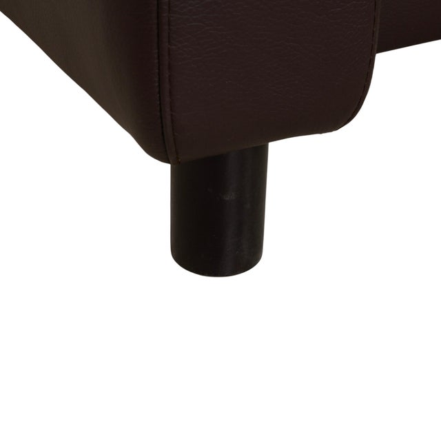 Wave Leather Three-Seater in Brown Espresso from Stressless For Sale - Image 9 of 17