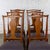 Late 20th Century Late 20th Century Georgian Style Baker Dining Chairs W/Solid Splat & Turned Front Legs Set of 6 For Sale - Image 5 of 18