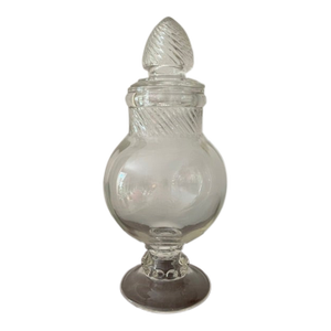 Early 20th C. Candy/Apothecary Jar Tiffin Dakota